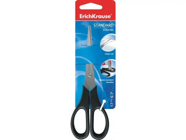 Foarfeca cu lame din otel,17 cm,Erich Krause Standard