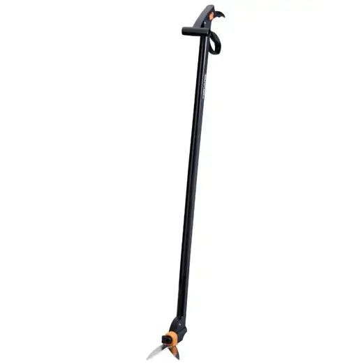 Foarfeca cu servo-parghie pentru gazon Fiskars, 1050 mm, 740 g (Portocaliu/Negru)