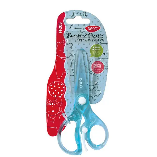 Foarfeca gradinita 13cm, plastic, Daco