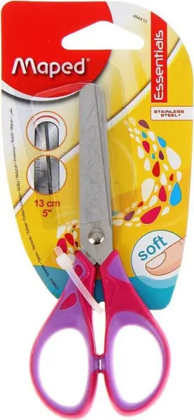 Foarfeca pentru copii Maped Essentials - Kids, roza, 13 cm
