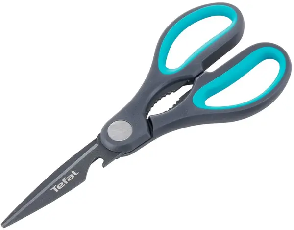 foarfece de bucătărie 3 în 1 Tefal - K1224105, 30 cm, albastru/negru