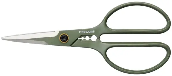Foarfece de precizie pentru flori Fiskars - Urban, cu suport
