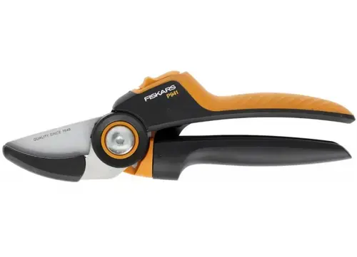 Foarfece Fiskars Powergear P941 cu o singura margine (Negru/Portocaliu)