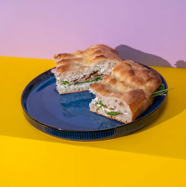 FOCACCIA CU MORTADELLA & FISTIC - Default Title