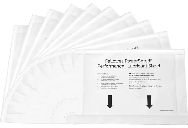 Foi uleiate Fellowes - Powershred Performance+, 10 броя