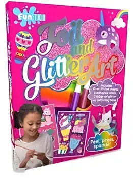 Foil and Glitter Art. Folder of Fun/***