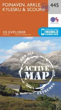 Foinaven, Arkle, Kylesku and Scourie. September 2015 ed, Sheet Map/Ordnance Survey