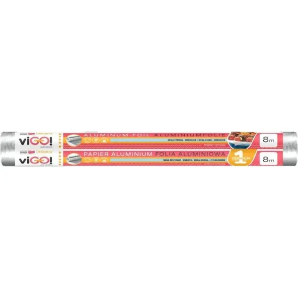 Folie Aluminiu viGO Premium, 8 m
