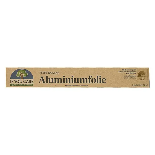 Folie de Aluminiu If You Care, 100 % Reciclat, 10 m x 29 cm