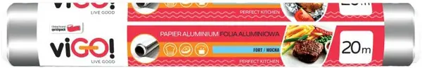 Folie de aluminiu viGO! - Standard, 20 m