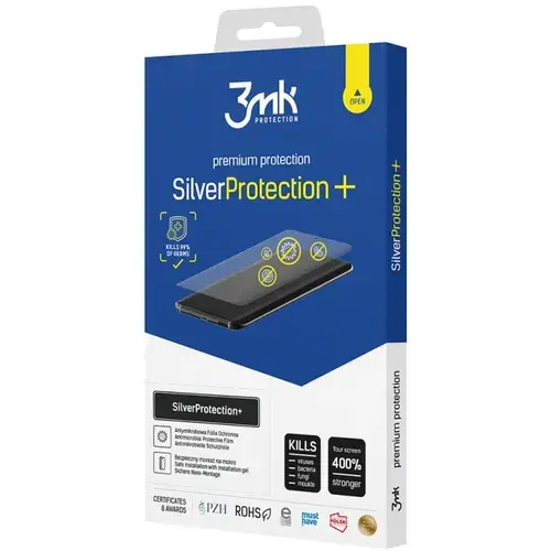 Folie de protectie 3MK Antimicrobiana Silver Protection pentru Samsung Galaxy M31s (Transparent)