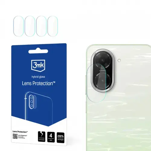 Folie de protectie Camera Spate 3MK Protection pentru Xiaomi Redmi A5 4G, Sticla Securizata, Set 4 bucati