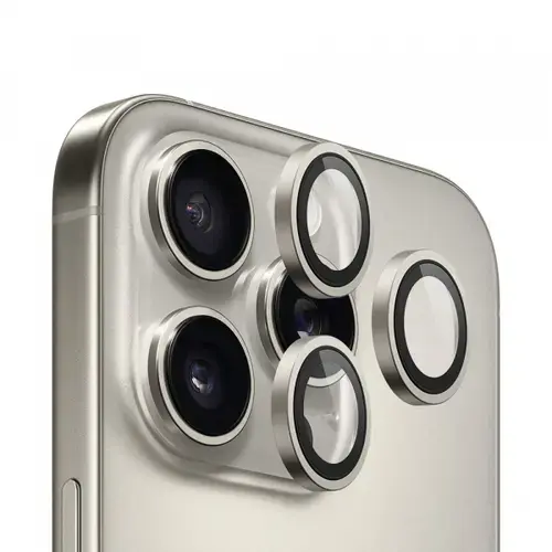 Folie de protectie Camera Spate Blueo 99 Anti-Refective HD pentru Apple iPhone 16 Pro Max / 16 Pro, Sticla Securizata