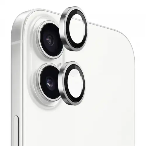 Folie de protectie Camera Spate Blueo Metal Frame pentru Apple iPhone 17, Sticla Securizata
