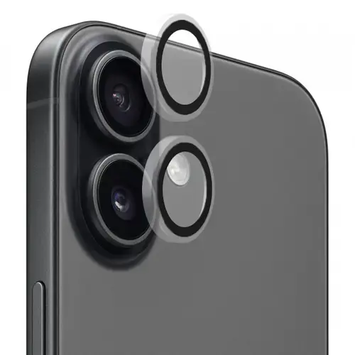 Folie de protectie Camera Spate Blueo Metal Frame pentru Apple iPhone 17, Sticla Securizata