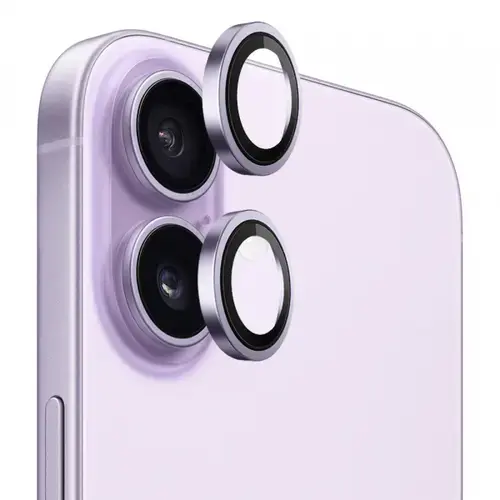 Folie de protectie Camera Spate Blueo Metal Frame pentru Apple iPhone 17, Sticla Securizata