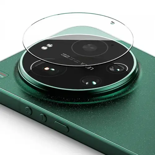 Folie de protectie Camera Spate Ringke pentru Xiaomi 17 Ultra, Sticla Securizata, Set 2 bucati, Transparenta