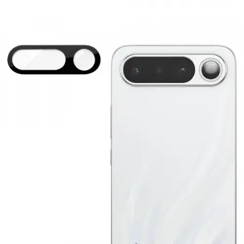 Folie de protectie Camera Spate Techsuit pentru Realme 16, Sticla Securizata, Neagra