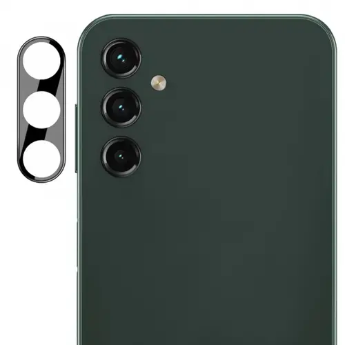 Folie de protectie Camera Spate Techsuit pentru Samsung Galaxy A54 A546, Sticla Securizata, Neagra