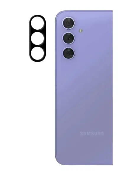 Folie de protectie Camera spate WZK pentru Samsung Galaxy S25 S931, Sticla Securizata, Neagra