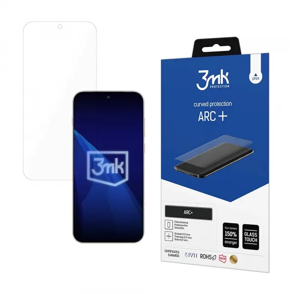 Folie de protectie Ecran 3MK ARC+ pentru OnePlus 15, Plastic
