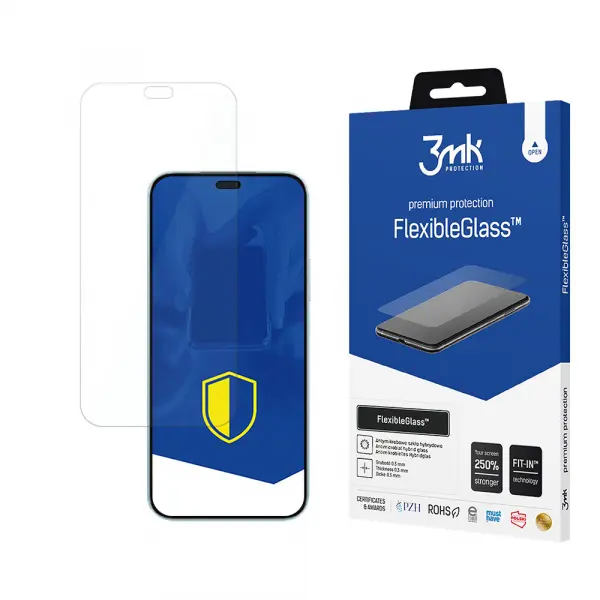 Folie de protectie Ecran 3MK FlexibleGlass pentru Honor 200 Lite, Sticla Flexibila, Full Glue