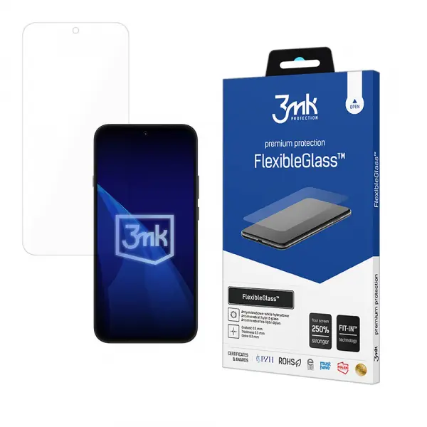 Folie de protectie Ecran 3MK FlexibleGlass pentru Nothing Phone (4b), Sticla Flexibila, Full Glue