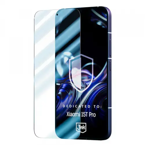 Folie de protectie Ecran 3MK FlexibleGlass pentru Xiaomi 15T Pro, Sticla Flexibila, Full Glue