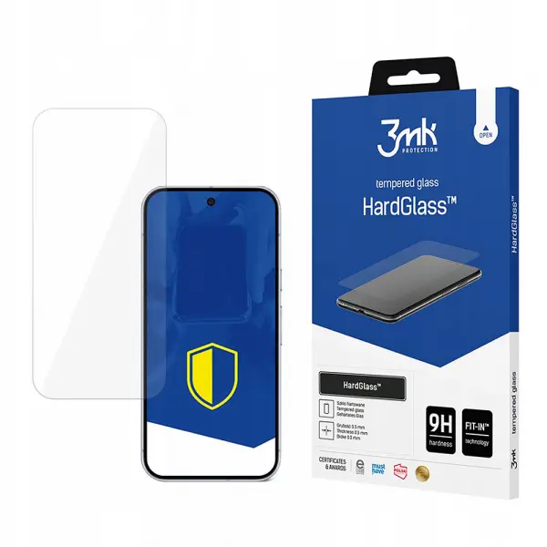 Folie de protectie Ecran 3MK HardGlass pentru Google Pixel 10 Pro XL, Sticla Securizata, Full Glue