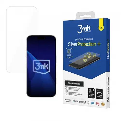Folie de protectie Ecran 3MK Silver Protect+ pentru Apple iPhone 17 Pro Max
