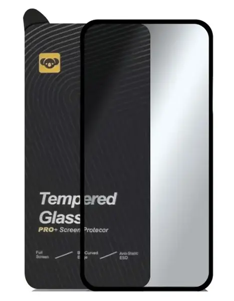 Folie de protectie Ecran Bear PRO+ pentru Realme C75 / 14x, Sticla Securizata, Full Glue, Neagra