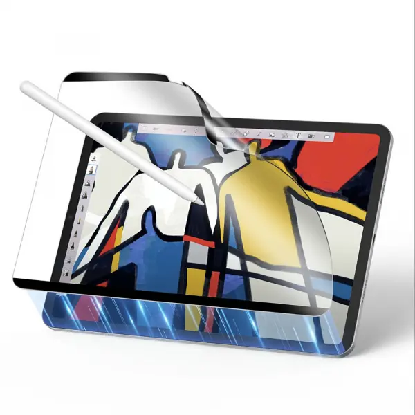 Folie de protectie Ecran ESR Paper Feel Magnetic pentru Apple iPad Pro 11 (2024), Plastic
