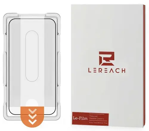 Folie de protectie Ecran Lereach pentru Xiaomi Poco X8 Pro Max, Sticla Securizata, Full Glue, Neagra