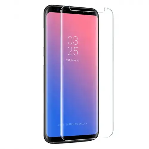 Folie de protectie Ecran OEM Liquid Glass pentru Samsung Galaxy S23 Ultra S918, Sticla Securizata, UV Glue