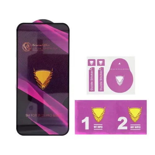Folie de protectie Ecran OEM OG Premium pentru Apple iPhone 17 Pro Max, Sticla Securizata, Full Glue