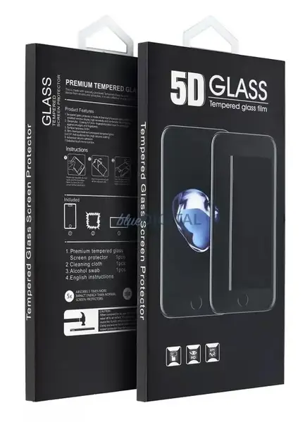 Folie de protectie Ecran OEM pentru Realme 14 Pro, Sticla Securizata, Full Glue, 5D, Neagra