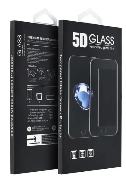 Folie de protectie Ecran OEM pentru Samsung Galaxy S25 Ultra S938, Sticla Securizata, Full Glue, 5D, Neagra