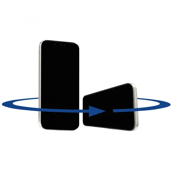 Folie de protectie Ecran Privacy Anank 1X Reinforced 360 pentru Apple iPhone 16 Pro Max, Sticla Securizata, Full Glue, 2.5D