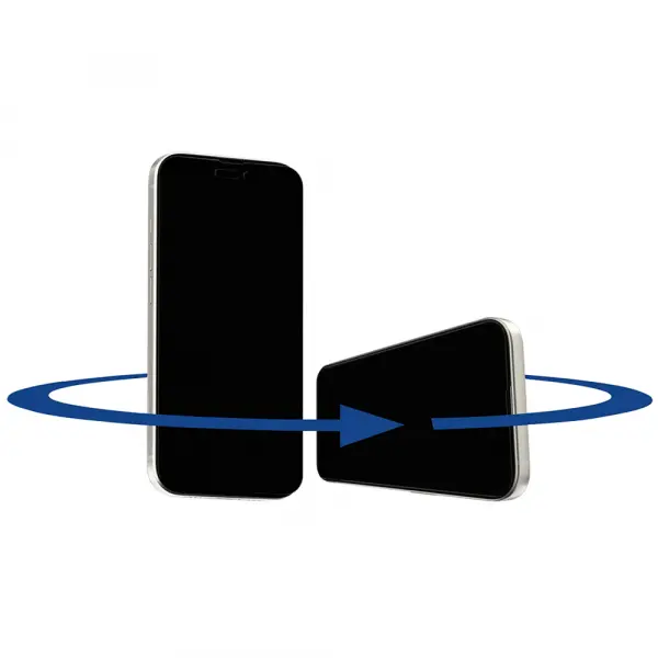 Folie de protectie Ecran Privacy Anank 1X Reinforced 360 pentru Apple iPhone 14 Pro Max, Sticla Securizata, Full Glue, 2.5D