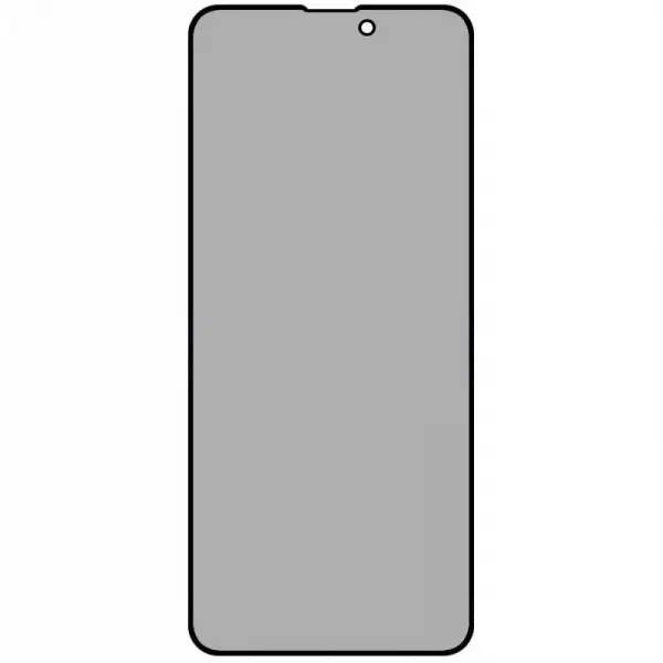 Folie de protectie Ecran Privacy HOCO G15 pentru Apple iPhone 16 / 15, Sticla Securizata, Full Glue, 5D