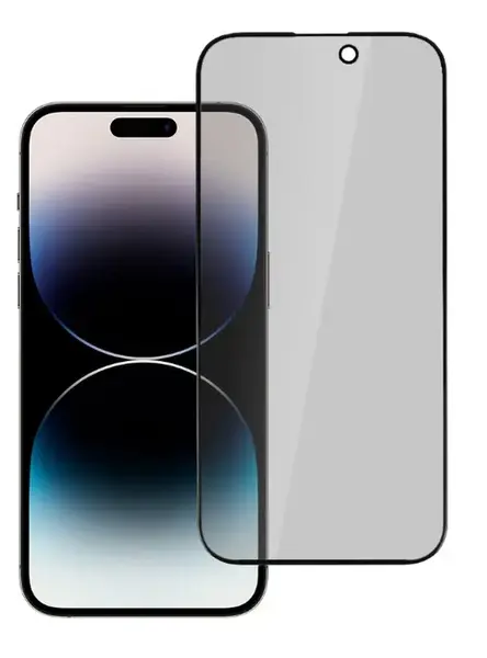 Folie de protectie Ecran Privacy OEM pentru Apple iPhone 16 Pro Max, Sticla Securizata, Full Glue