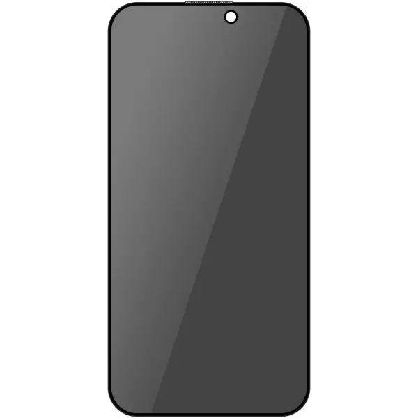Folie de protectie Ecran Privacy OEM Updated pentru Apple iPhone 16 Pro, Sticla Securizata, Full Glue