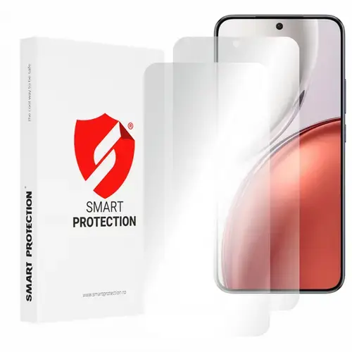 Folie de protectie Ecran Smart Protection Premium Classic pentru Honor Magic8 Lite, Plastic, Set 2 bucati
