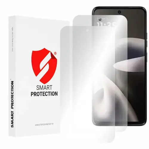 Folie de protectie Ecran Smart Protection Premium Classic pentru Motorola Moto G37, Plastic, Set 2 bucati
