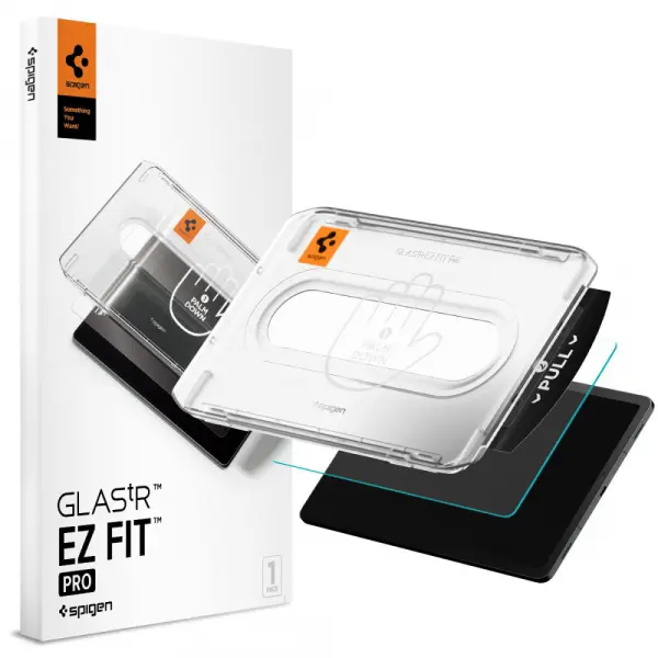 Folie de protectie Ecran Spigen GlastR EZ FIT Pro pentru Samsung Galaxy Tab S11, Sticla Securizata, Full Glue AGL10198