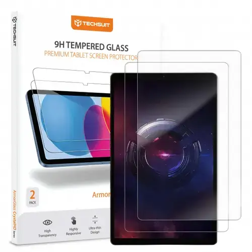 Folie de protectie Ecran Techsuit ArmorGlass CrystalHD pentru Lenovo Legion Y700 (Gen 5), Sticla Securizata, Full Glue, Set 2 bucati
