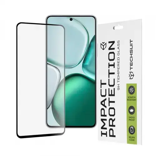 Folie de protectie Ecran Techsuit pentru Honor X9c Smart, Sticla Securizata, Full Glue, 111D