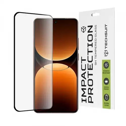 Folie de protectie Ecran Techsuit pentru Realme GT 7 Pro, Sticla Securizata, Full Glue, 111D