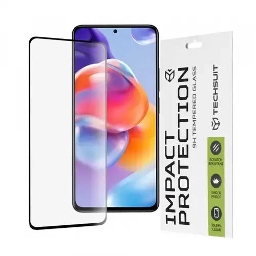 Folie de protectie Ecran Techsuit pentru Xiaomi Poco X4 Pro 5G / Redmi Note 11 Pro+ 5G , Sticla Securizata, Full Glue, 111D