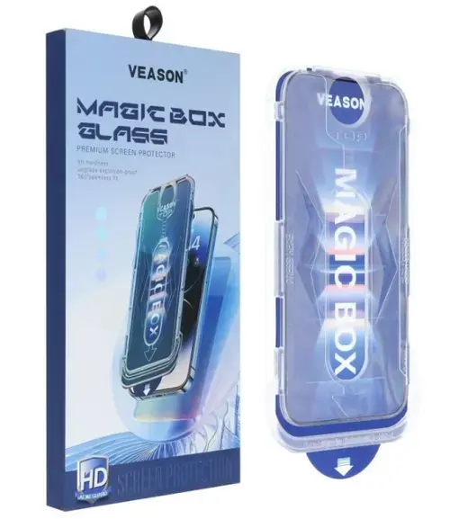 Folie de protectie Ecran Veason PRO pentru Apple iPhone XS / X, Sticla Securizata, Full Glue, 6D, Neagra